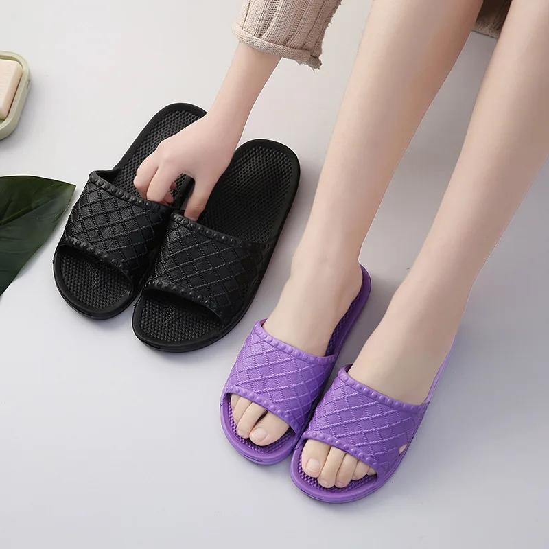 Summer Men Home Slippers Indoor Badslippers Soft Floor Male Flip Flops Antiskid Couple Beach Shoes Lovers Slides Household | Обувь