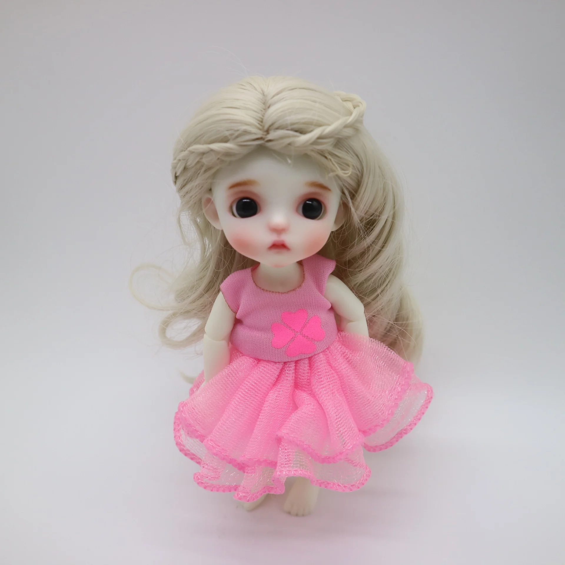 Шарнирная кукла 15 см BJD 1/8 из смолы включая парики с одеждой и глазами|Куклы| |