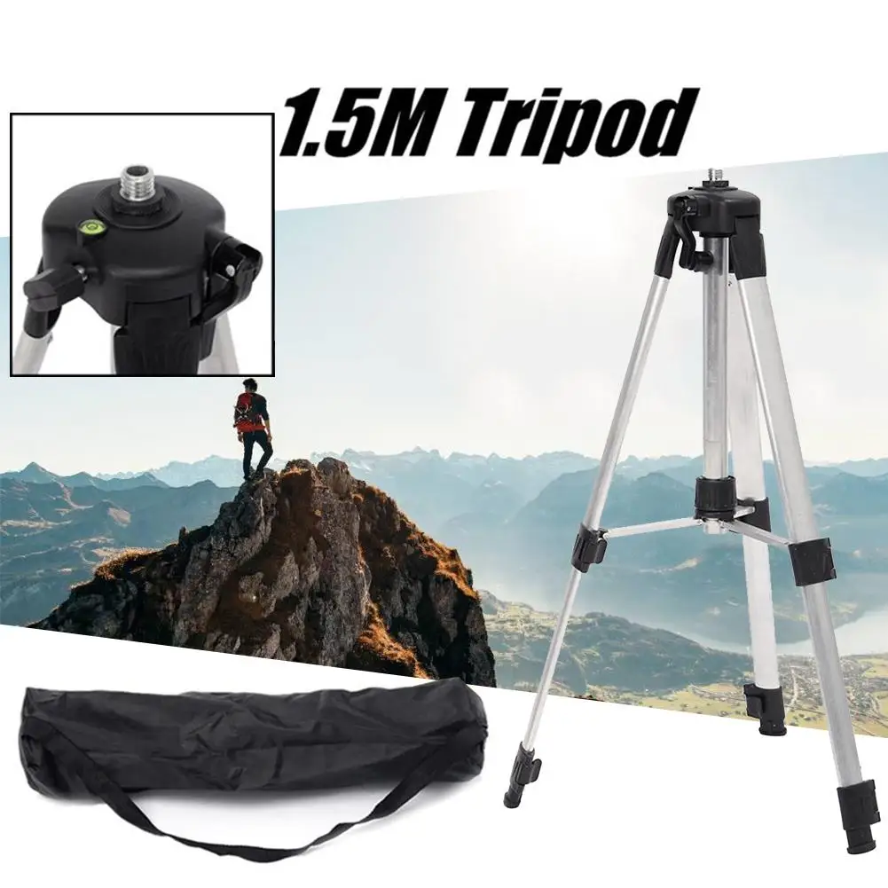 1.5m Tripod For Laser Level Automatic Self 360 Degree Leveling Measure Building Construction Marker Tools New | Инструменты