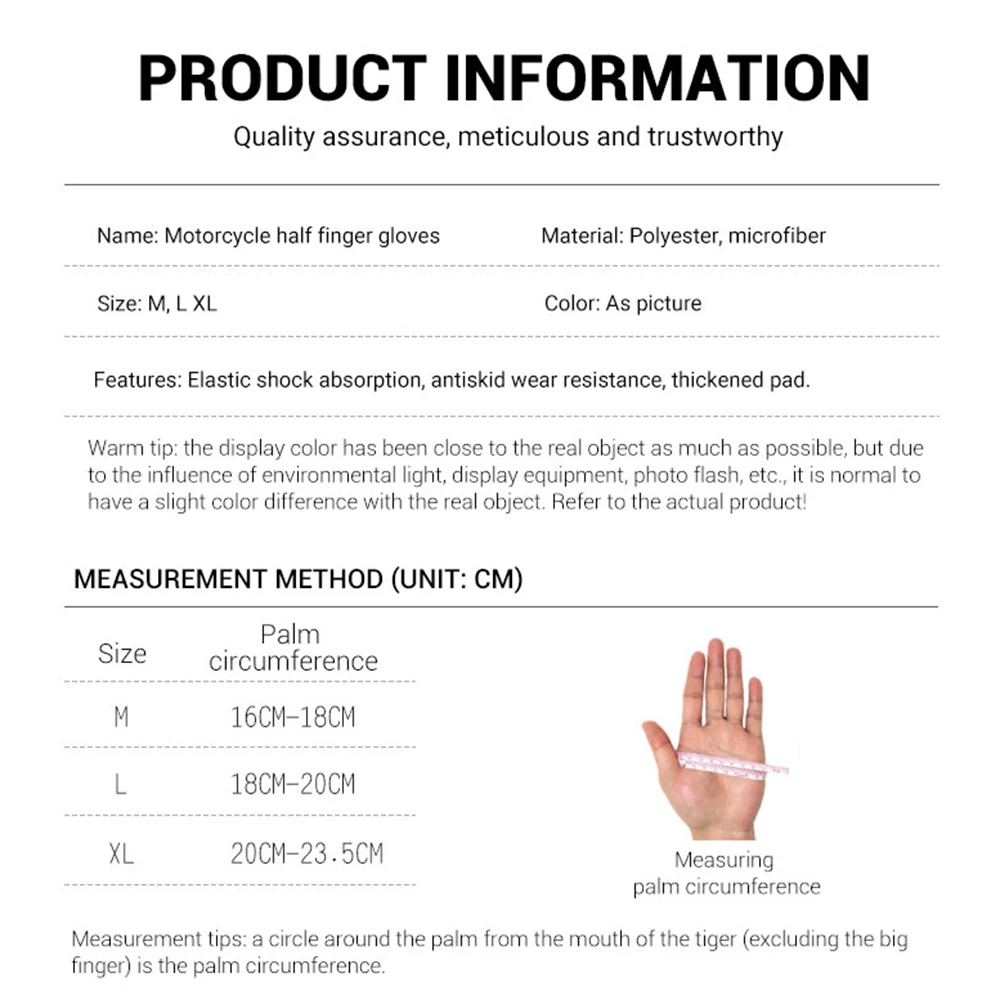 

Army Green Summer Motorcycle Gloves Fingerless Motocross Motorbike Moto Gloves Military Tactical Riding Half Finger Gloves