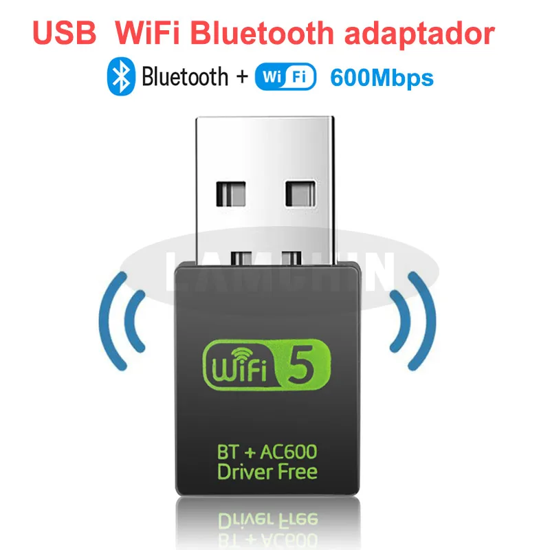 USB Wi-Fi адаптер 2 в 1 600 Мбит/с 5 ГГц | Электроника
