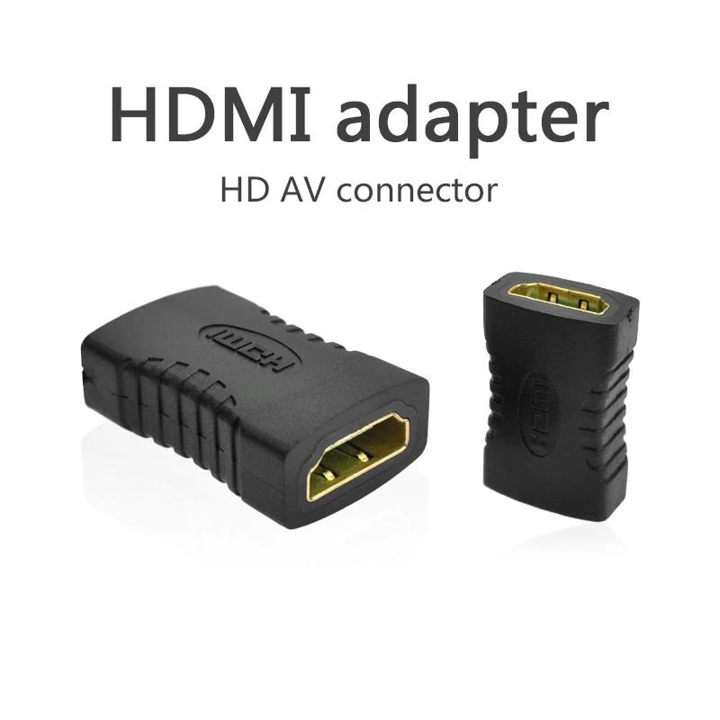 2 шт. кабель HDMI удлинитель 1080P 4K * 2K 3D Женский соединительные фитинги трубка