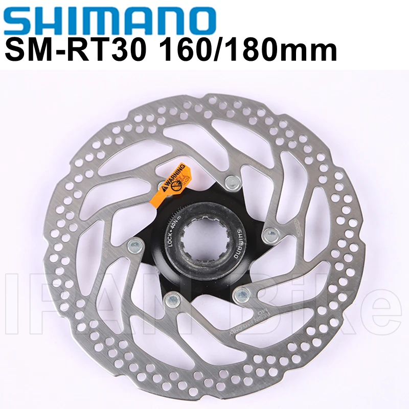 Тормозной диск Shimano Deore SM RT30 Гидравлический тормозной ротор для велосипеда 160/180 мм