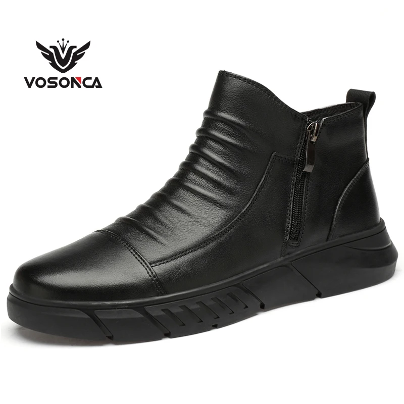 Мужские ботинки из воловьей кожи в винтажном стиле мужская обувь повседневные