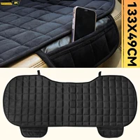 car seat cover rear flocking cloth cushion non slide winter auto protector mat pad seat keep warm universal fit truck suv van
