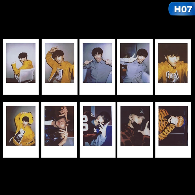 10 шт./компл. Kpop 127 фотооткрытки Новые искусственные открытки HD Lomo для поклонников