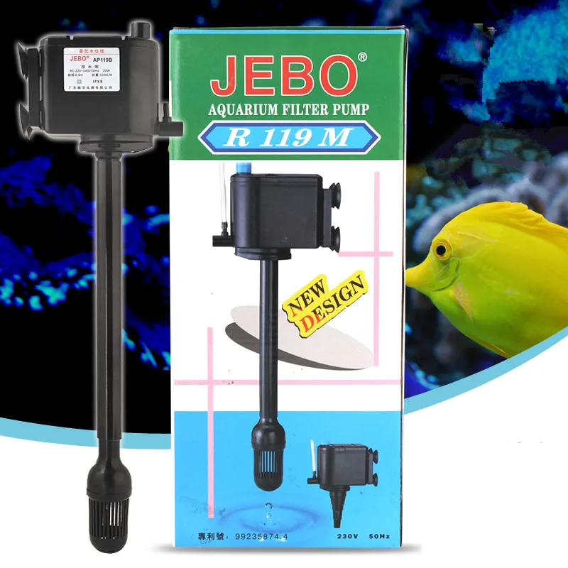 JEBO AP119M AP119B AP362 AP362M AP338 AP375 AP375M для аквариума + внутренний фильтр супер циркуляция