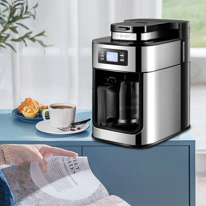 

220V Drip Coffee Filter Coffee Maker Machine With Glass For Home /Office Use coffee maker espresso with grinder coffee maker