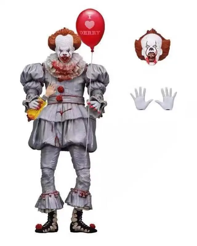 2 типа NECA Стивен Кинг это Pennywise ужас фигурка модель игрушки кукла для подарка