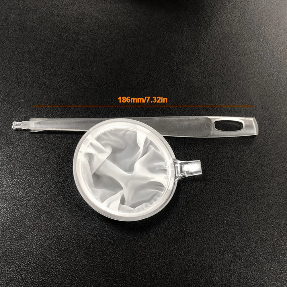 

Kitchen 350 Ultra-fine Mesh Strainer Kitchen Nylon Mesh Filter Spoon For Soy Milk Coffee Milk Yogurt Mesh Coffee Filter