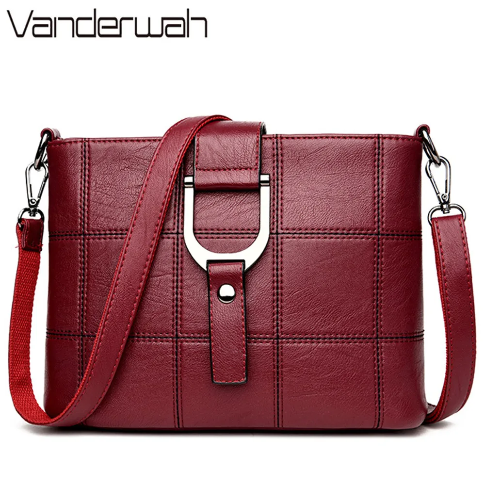 Женская сумка через плечо Sac a Main роскошные кожаные сумки в клетку дизайнерские