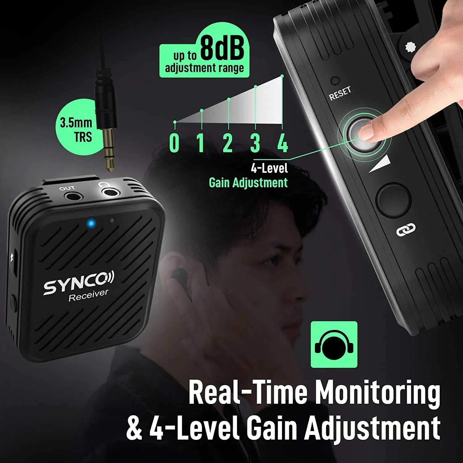 Беспроводной петличный микрофон SYNCO G1 G1A1 G1A2 G2 для смартфона ноутбука DSLR планшета