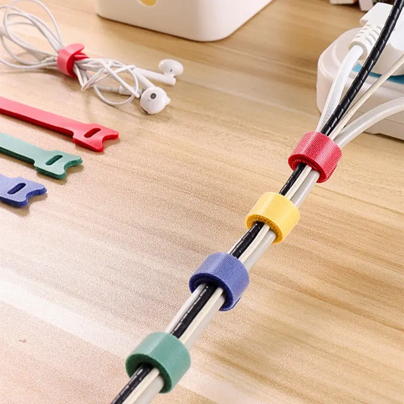 

Wonderlife Velcro wire fixing wire trimmer data wire self-adhesive wire binding tape net wire winding wire tie-up tape