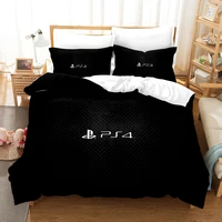 free dropshipping bedding sets duvet cover 1 pillowcase single childrens bedding gife playstation handle gamer single p015