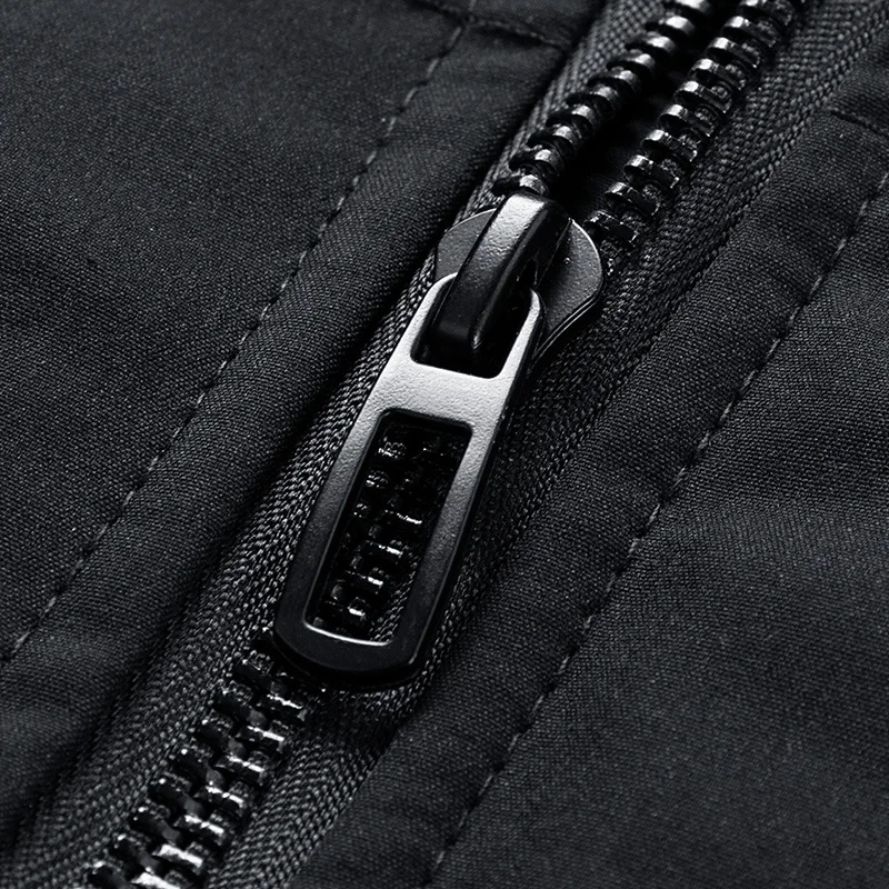 Парка мужская однотонная с воротником стойкой теплая ветровка Осень