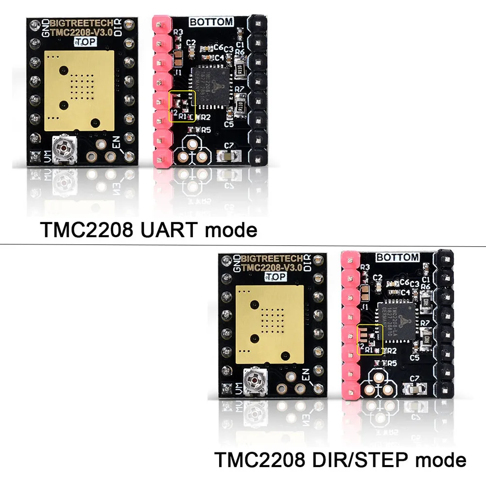Сенсорный экран BIGTREETECH SKR V1.4 Turbo Board + TFT24 V1.1 TMC2209 Uart BTT детали для 3D-принтера CR10 ender3 V2