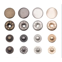 50 sets baver 655633831 brasscopper snap buttons press stud rivet fastener metal sewing leather craft accessory