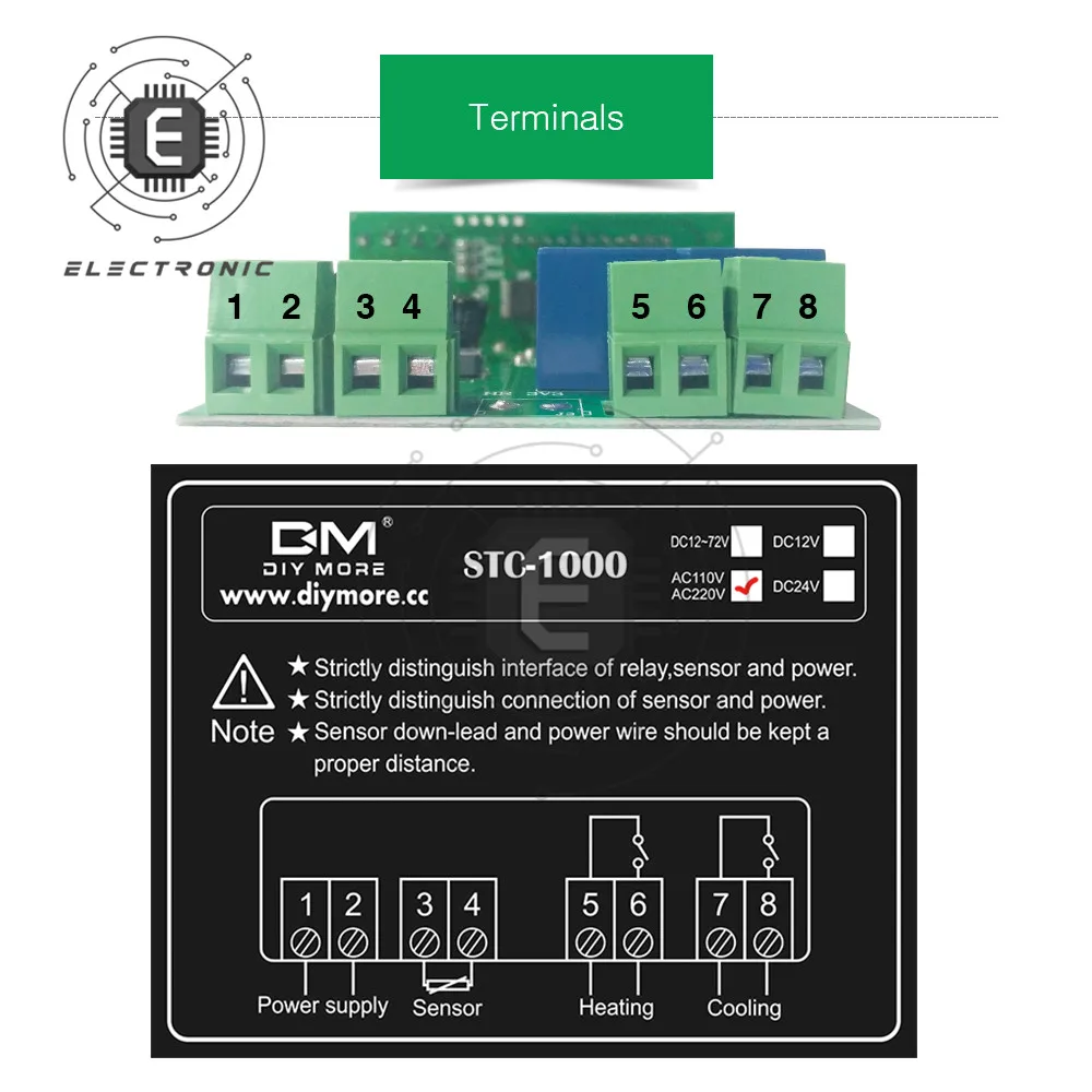 STC-1000 STC-3000 STC-3008 STC-3018 светодиодный цифровой регулятор температуры Термостат