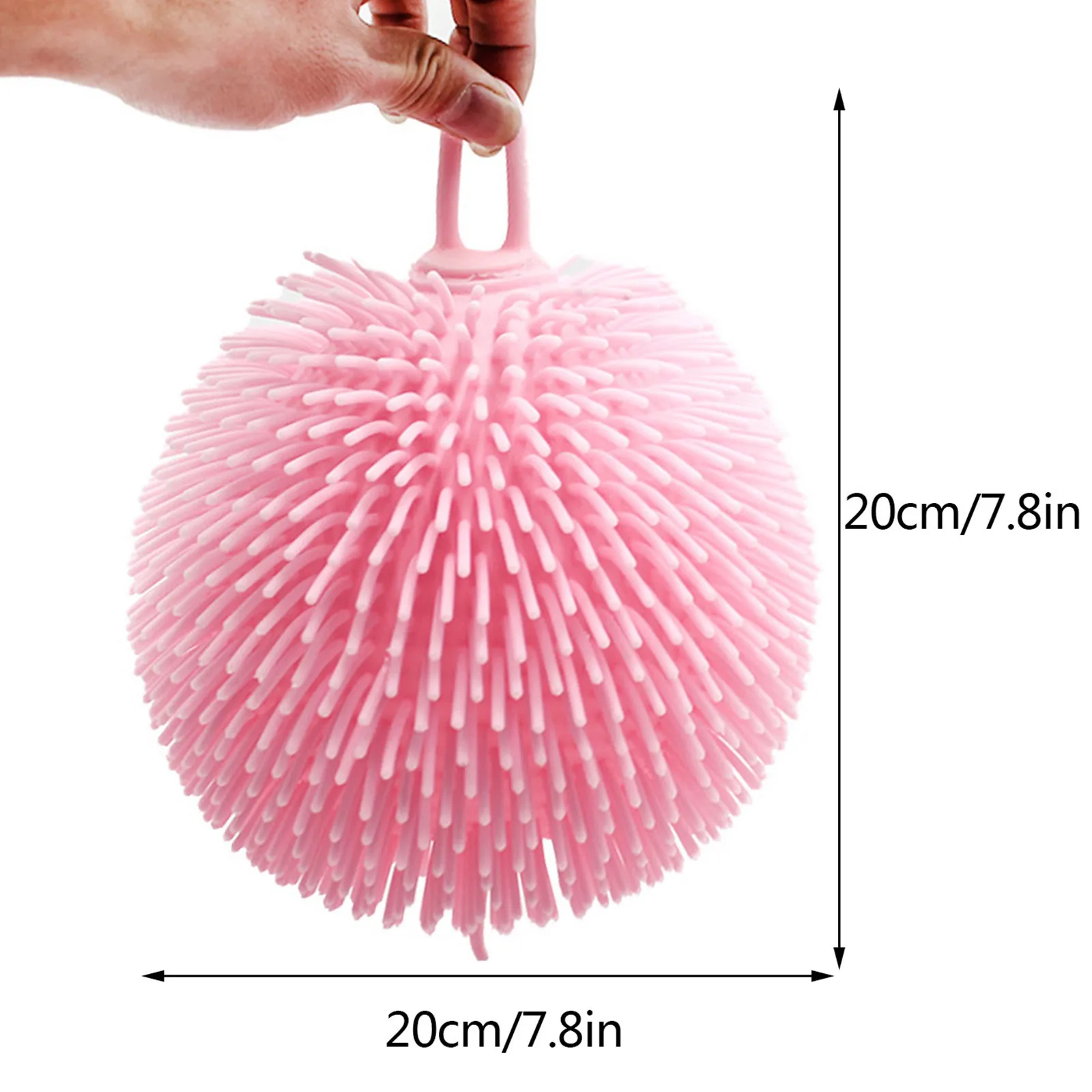 

1pc Stress Relief Toys Luminous Squash Ball Globbles Decompression Toy Glow In The Dark Push Bubble Fidget Sensory Gift