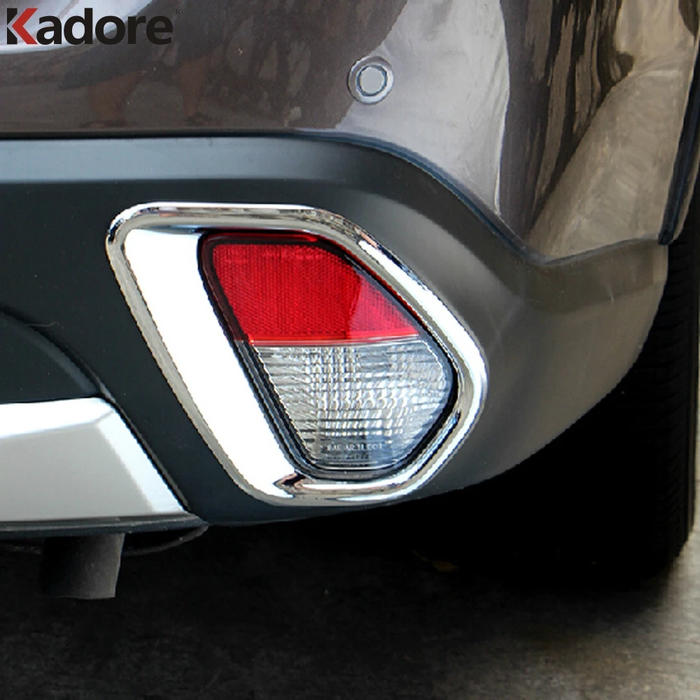 Для Mitsubishi Outlander 2016 2019 хромированный задний отражатель противотуманная фара