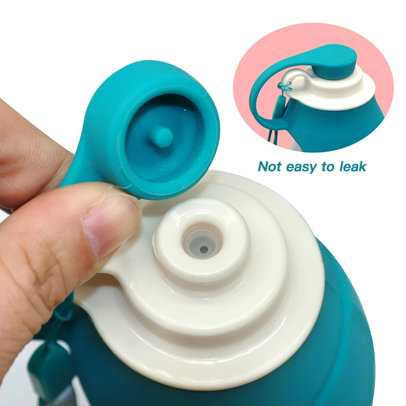 580 мл Спортивная портативная бутылка для воды собак маленьких и крупных