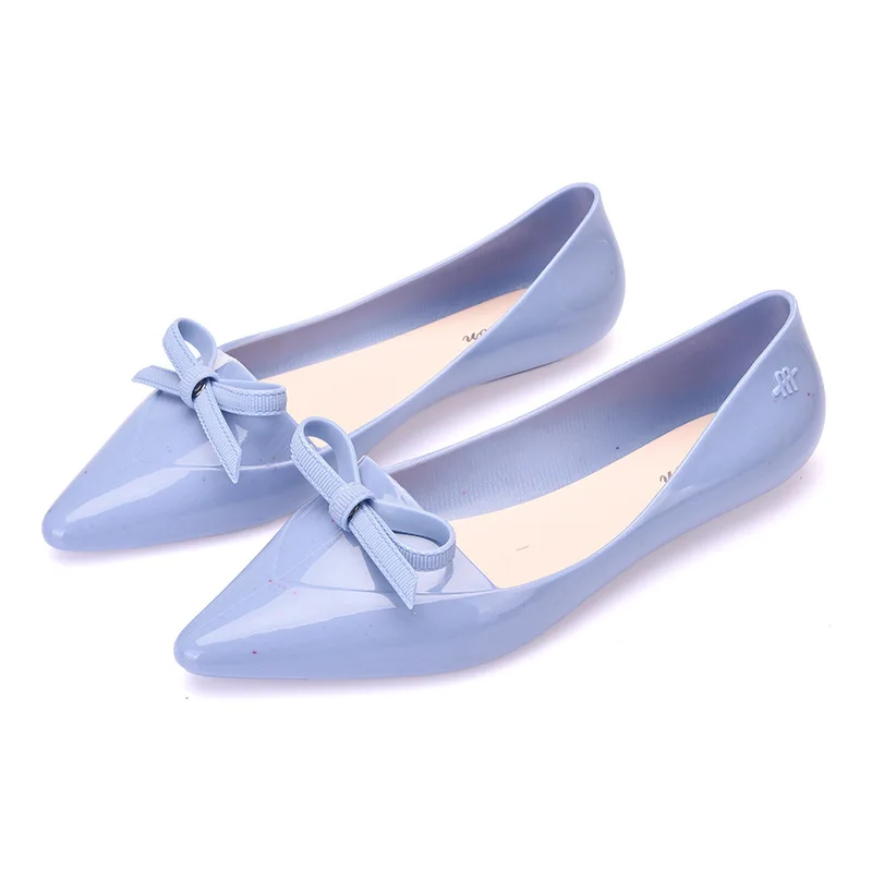 Melissa женские сандалии на плоской подошве с острым носком Adulto желейные для женщин