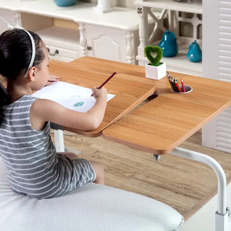 Детский обучающий стол студенческий мобильный письменный складной компьютерный