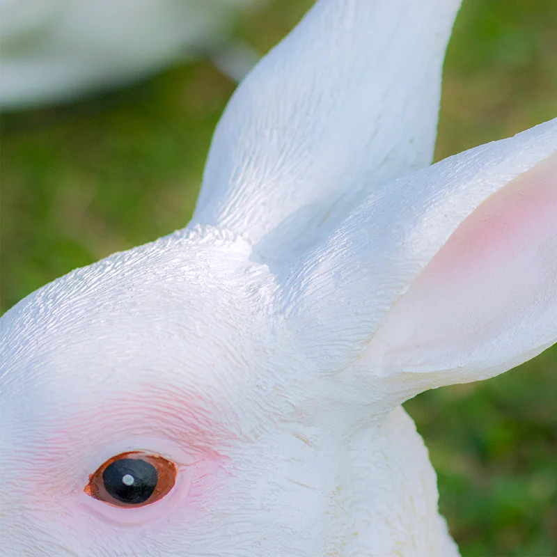 

Vivid Rabit Lighting Villa Garden Backyard Lane Decorative Landscape Rabbit Lamp Public Park Real Estate Grassland Lawn Light