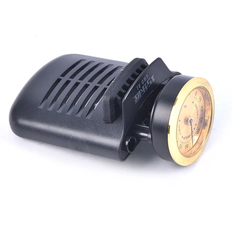 Гитарный увлажнитель Портативный гигрометром декоративные часы для ABS + металл