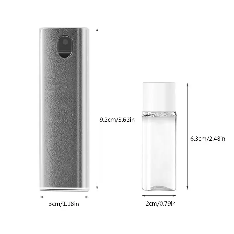 

1Set Portable Phone PC Screen Cleaner Microfiber Cloth Cleaning Device for Cellphones/Computer/Notebook/Tablet/TV Screen