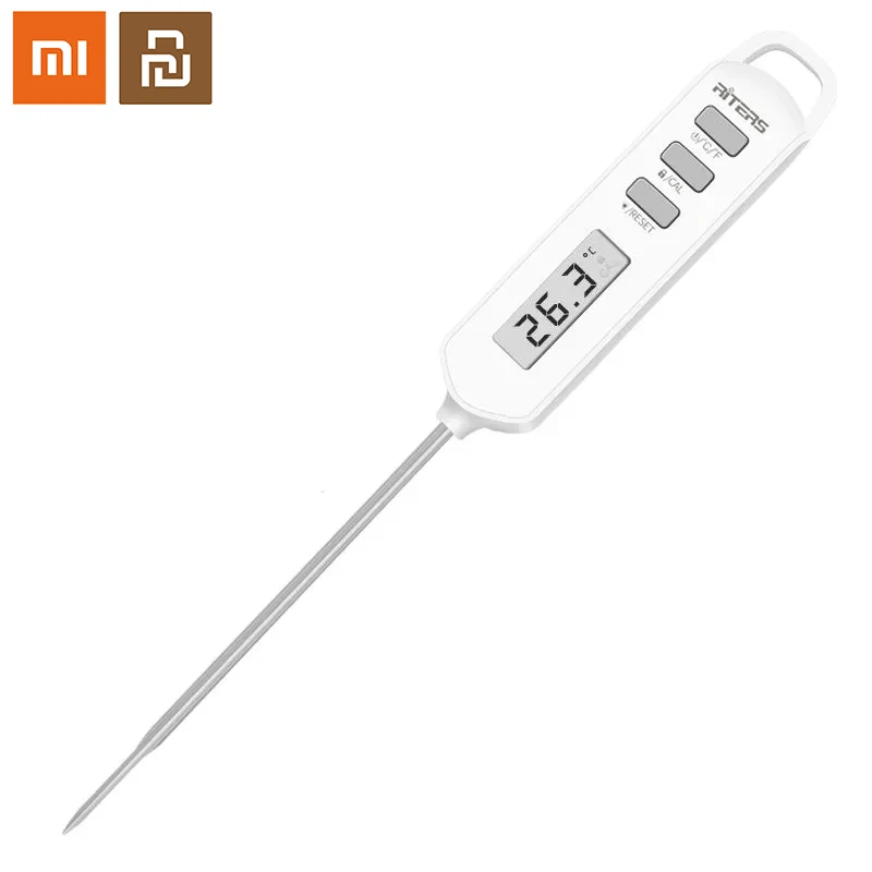 

Высокоточные пищевые Термометры Xiaomi Youpin Riters, термометры для масла и воды, термометры для молока, используются в хлебобулочных кухнях