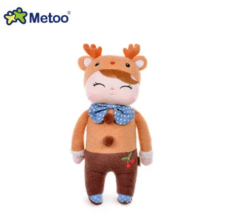 Metoo новейший плюшевый и мягкий милый кролик милые животные для детей игрушки Angela Metoo кукла для девочек подарок на день рождения Рождество 45 см - Цвет: 45cm