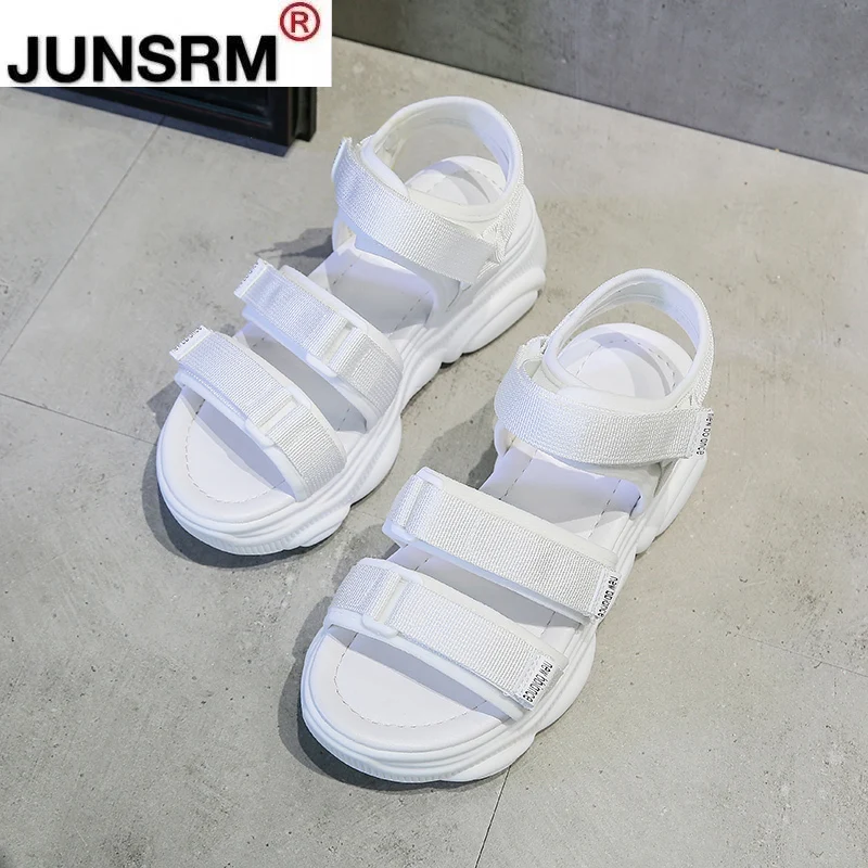 

Flat Platform Sandals Women Wedge Heels Shoes Women Buckle Canvas Summer Zapatos Mujer Wedges Woman Sandal