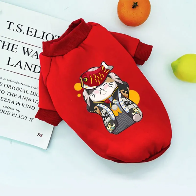 Бархатные шапки для домашних животных кошек собак свитер богатство Бог черный