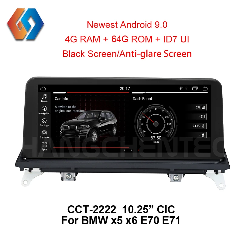 Автомобильный мультимедийный GPS навигатор для BMW X5 E70 X6 E71 CIC система с Aux BT WiFi 3D