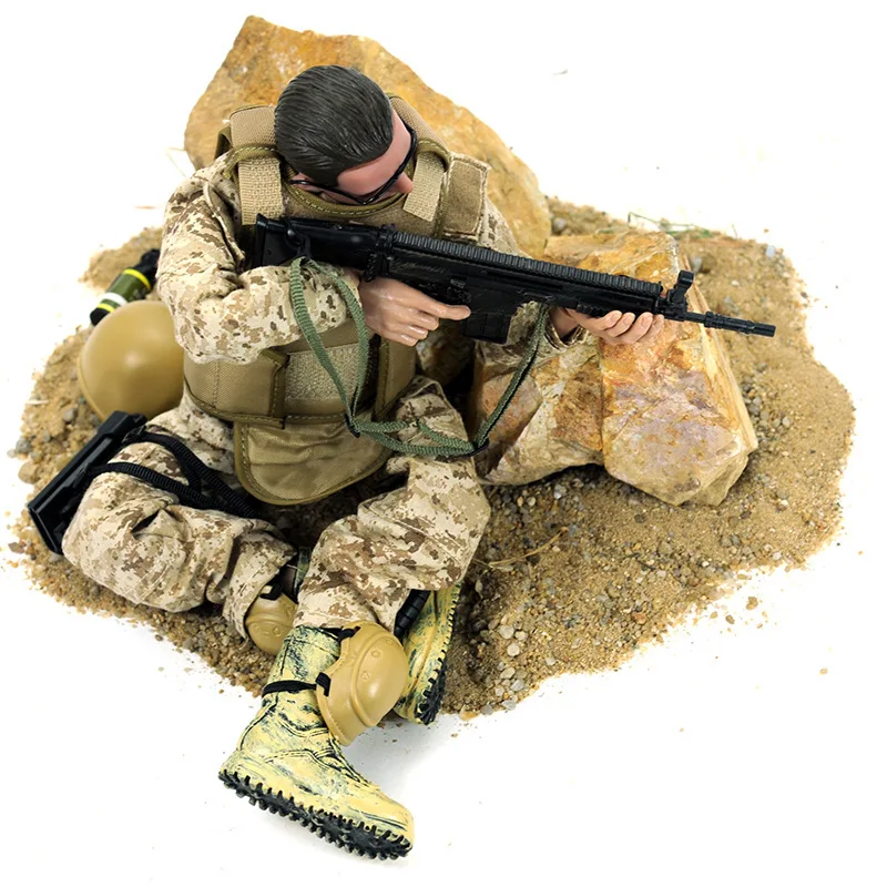 Реалистичные боевые солдаты в масштабе 1:6 фигурки героев игрушки джунгли