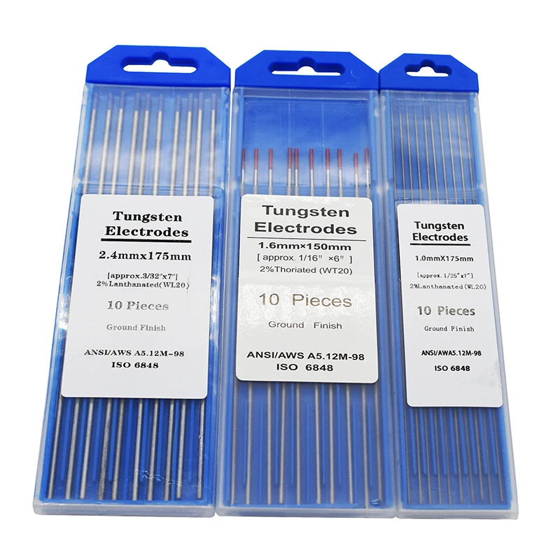 10 шт./корт. Сварочные электроды 1 0/1 6/2 4 мм|tungsten electrode|tig welding rodwelding rod |