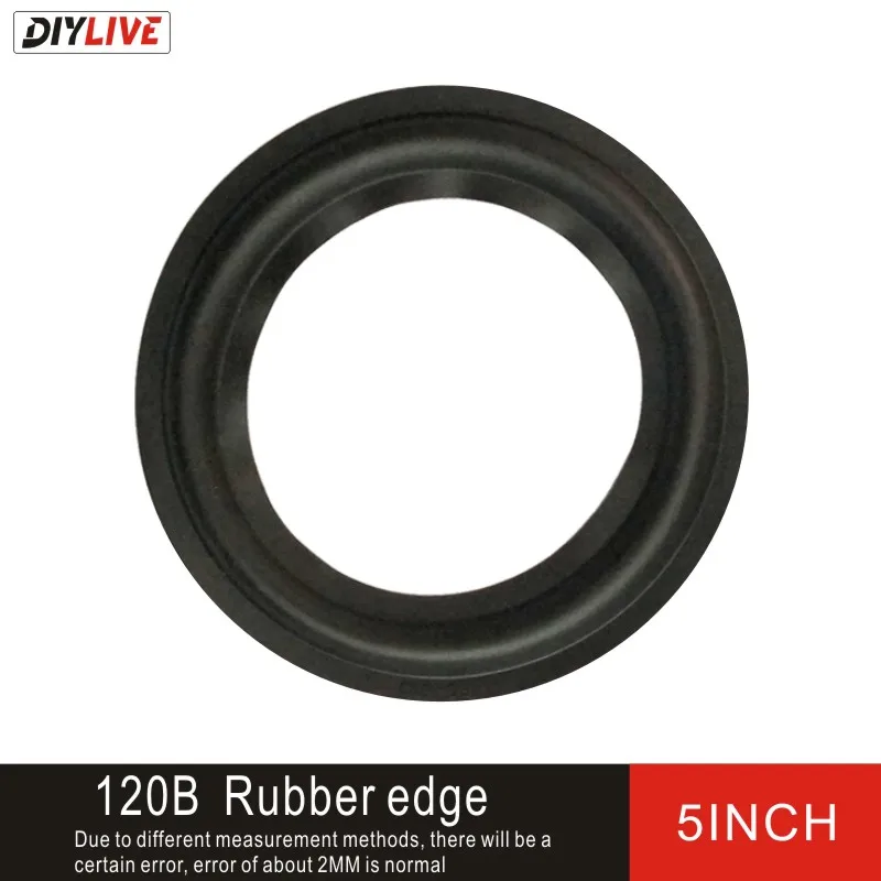 

DIYLIVE 5-inch subwoofer speaker repair accessories rubber edge folding ring subwoofer (125~127mm) K7 K8 120B 126C