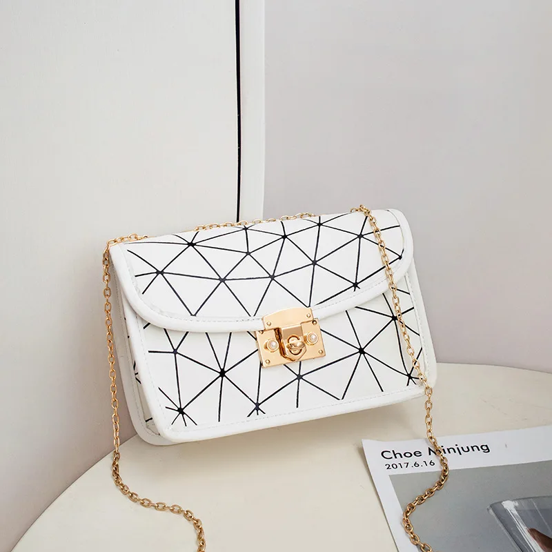 

Womens Handbags 2021 New Single Shoulder Fashion Trend Women's Chain Bar Messenger Bag Purses