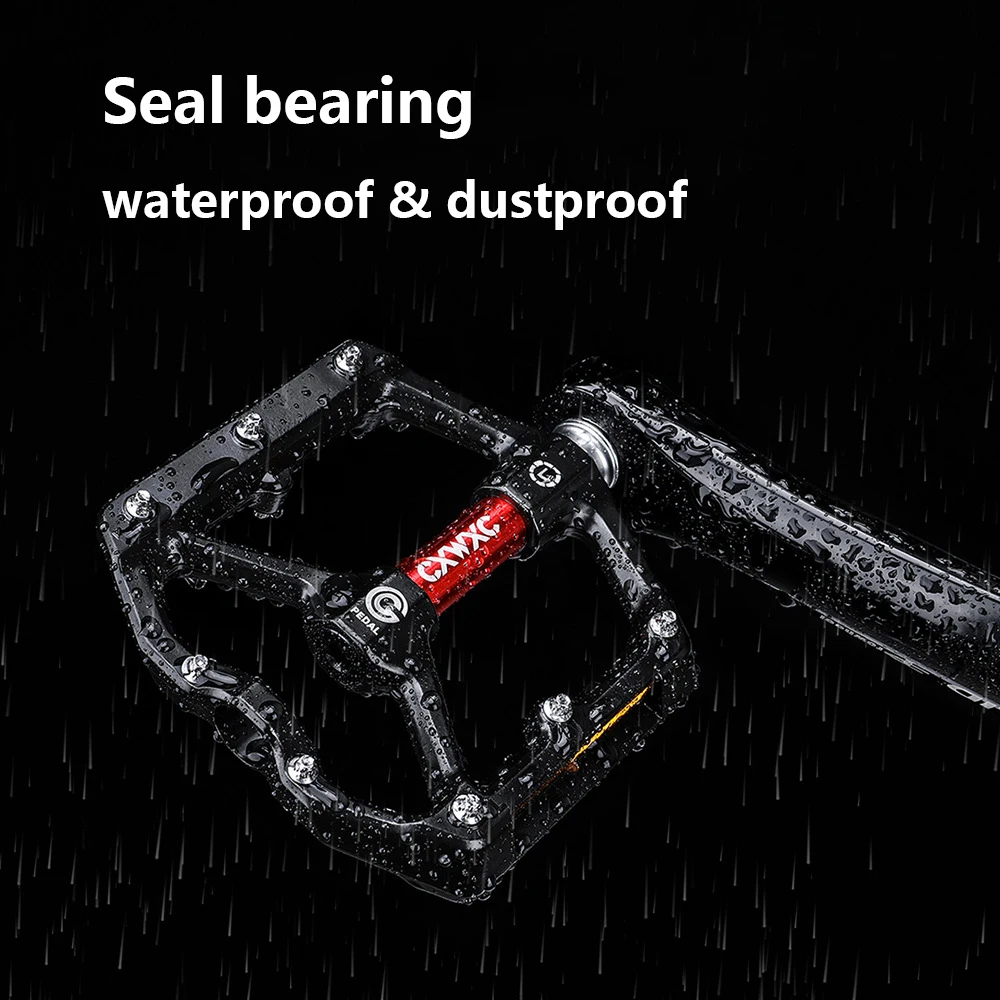 Велосипедные педали с широкой платформой плоские герметичными подшипниками для