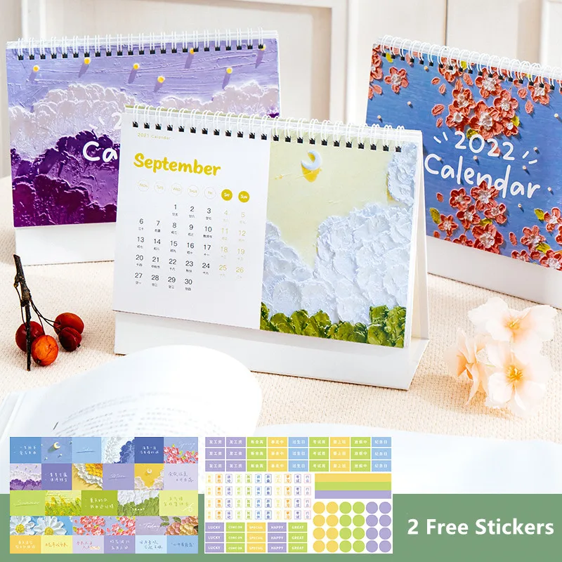 

Календарь 2022, масляная живопись, настольный календарь, планировщик, календарь, ежедневник, ежедневник «сделай сам», школьные и офисные прин...