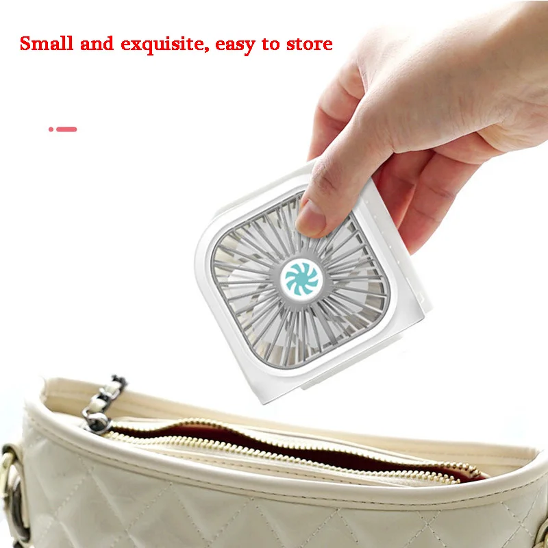 Мини вентилятор портативный охладитель воздуха настольный для кондиционера USB