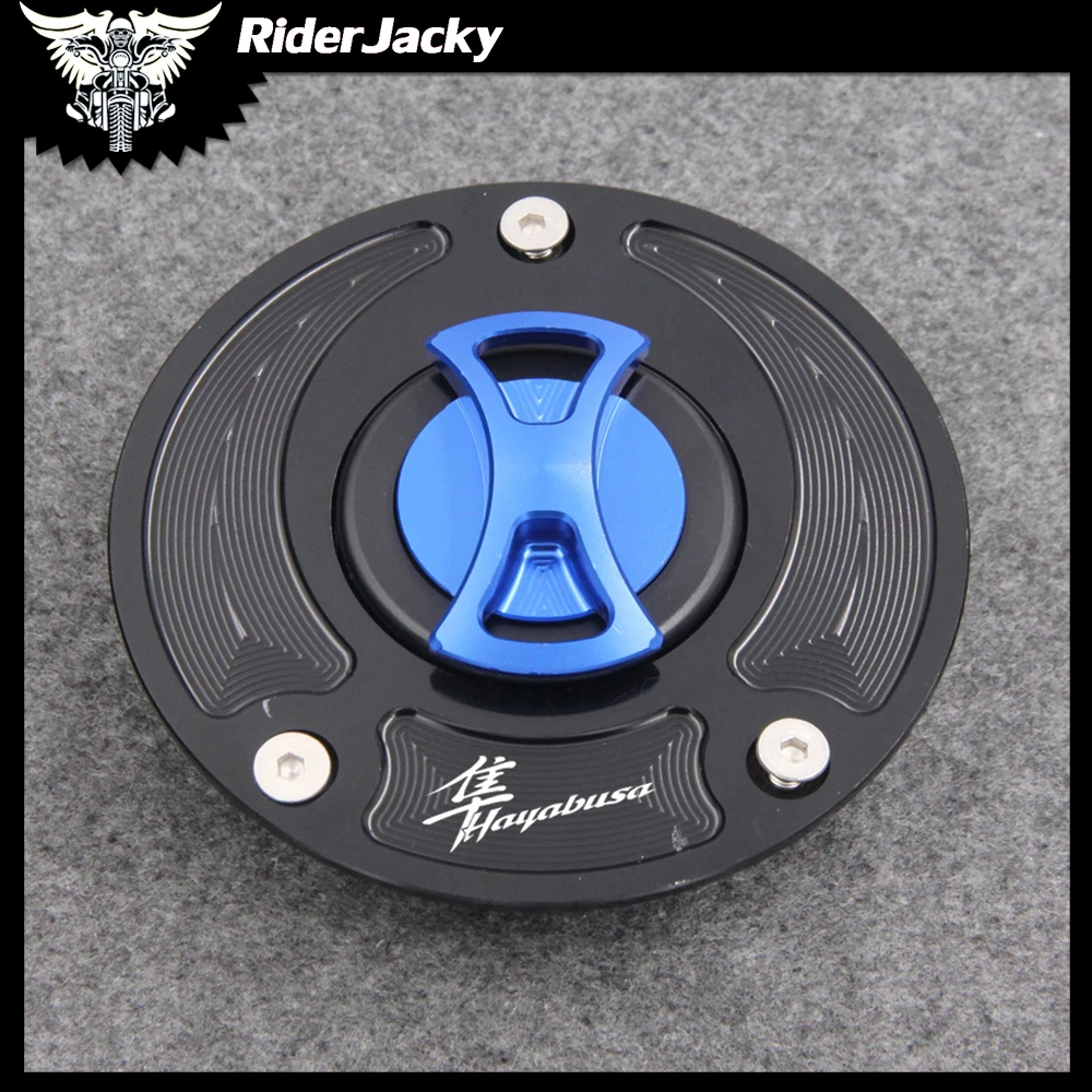 

Keyless Motorcycle Fuel Gas Tank cap Cover For SUZUKI GSXR 1300/Hayabusa 2008-2013 2009 2010 2011 2012