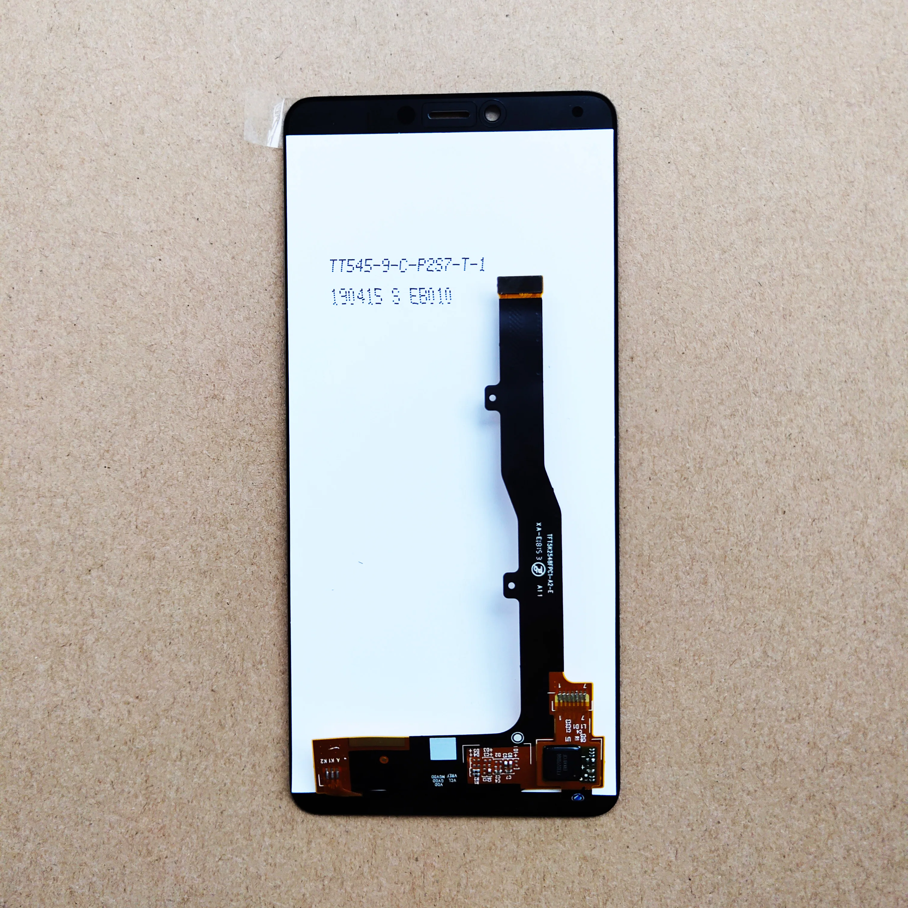 Протестированный черный 5,45 дюймов для zte Blade A4 A0722/Blade A7 Vita Полный ЖК-дисплей кодирующий преобразователь сенсорного экрана в сборе