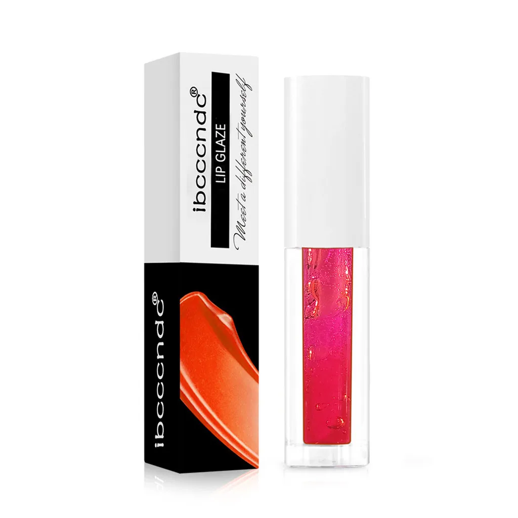 Сексуальный 7 цветов водный блеск для губ бархатный глянцевый помада женская