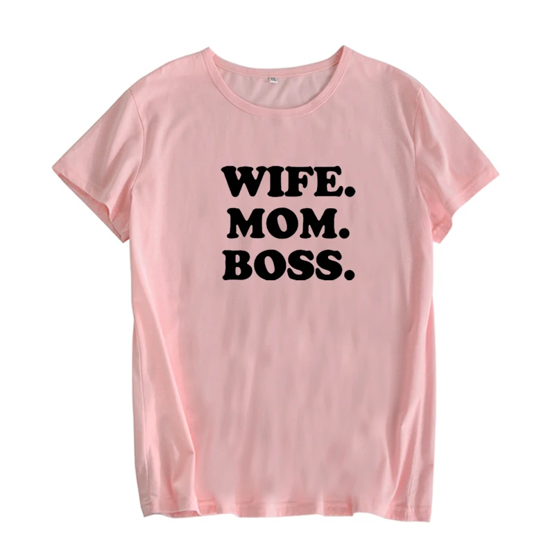 Модная женская футболка с надписью Мама Жизнь говорящий Харадзюку мама жена босс