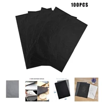 100 pcs carbon paper transfer copy sheets graphite tracing a4 for wood canvas art new paper printable media