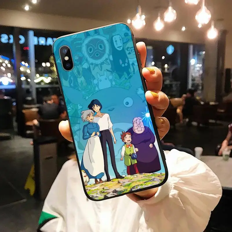 

Howl's Howls Moving Castle anime Phone Case for iPhone 11 12 mini pro XS MAX 8 7 6 6S Plus X 5S SE 2020 XR shell