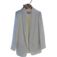 womens blazer high quality casual white long sleeve trailblazer small suit professional ladies jacket new autumn womens jacket