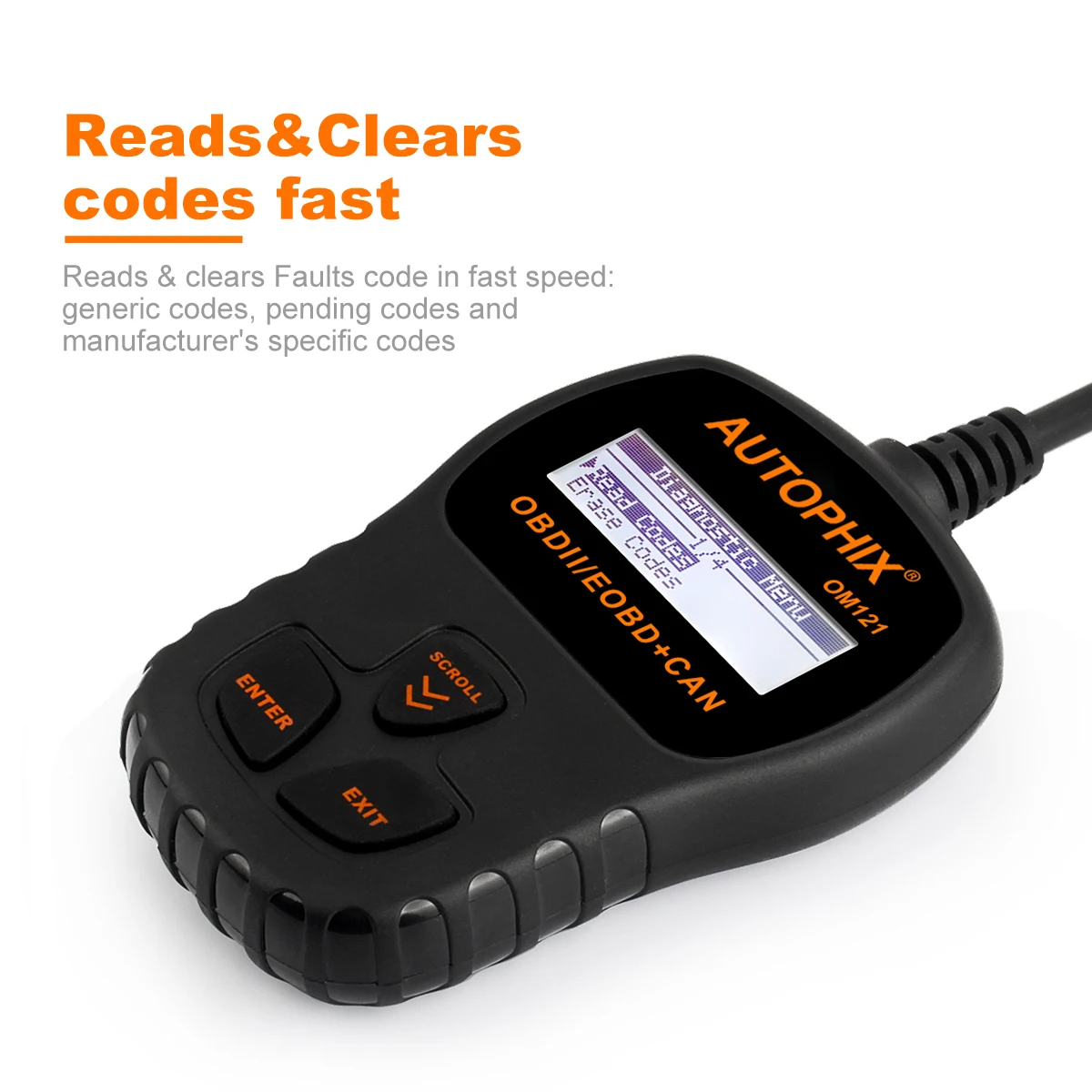 Autophix Obd2 сканер для диагностики авто автомобильный диагностический инструмент